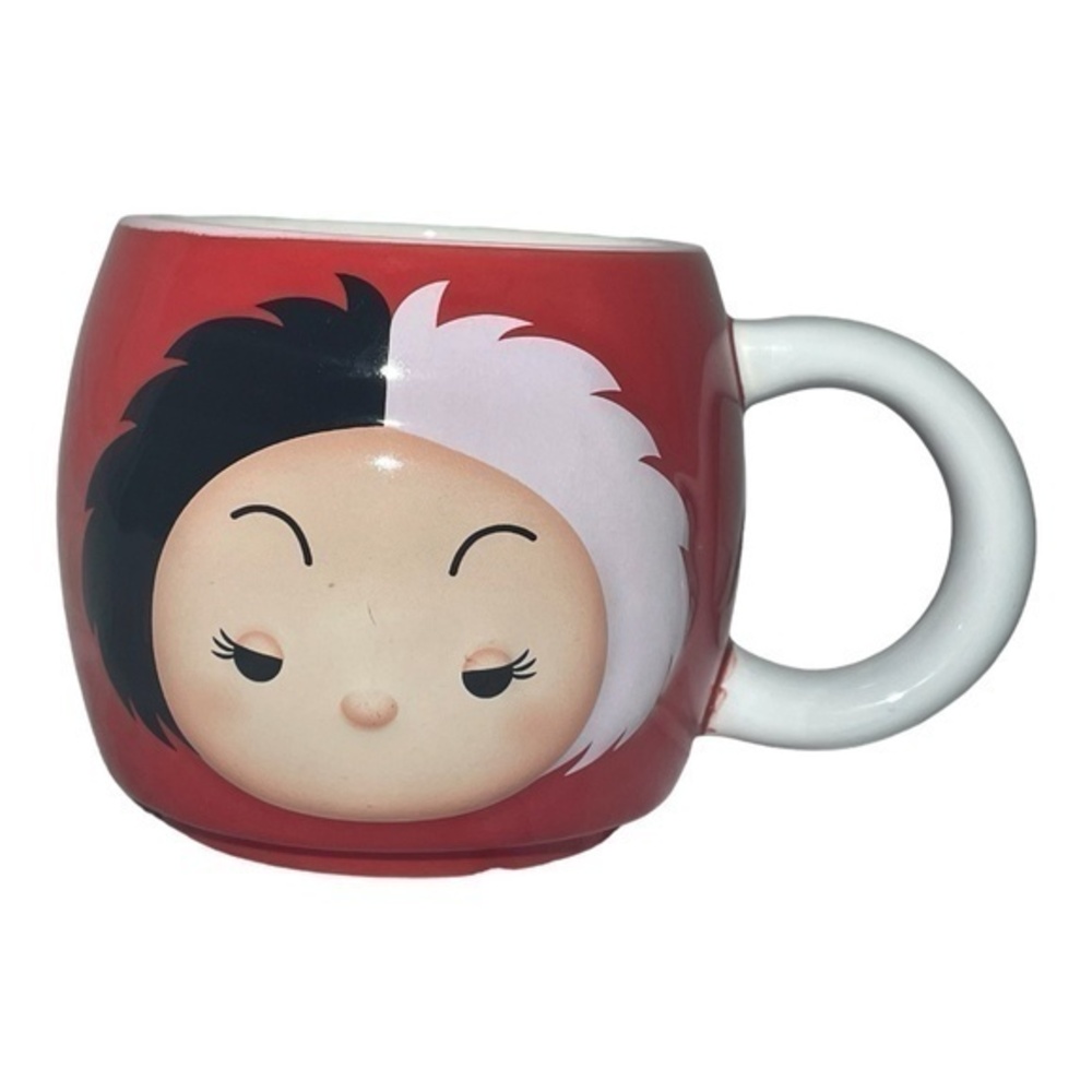 Disney Cruella De Vil ''Tsum Tsum'' Mug Porcelain 101 Dalmations